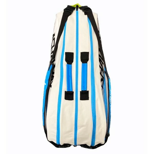 Budget π₯ Buy β Ashaway Triple 6 Racket Bag - White/Sky Blue π€© π - Image 3