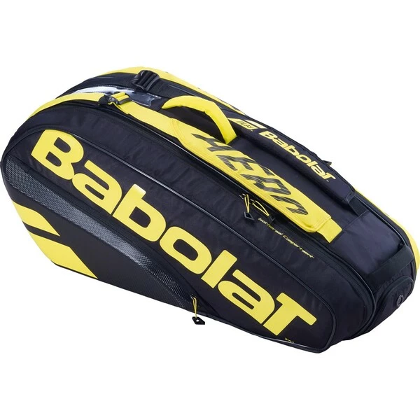 Top 10 π Brand new π Babolat Pure Aero 6 Racket Bag - Black Yellow π π