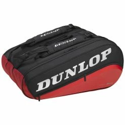 Discount 😀 Deals 😍 Dunlop CX Performance Thermo 12 Racket Bag Black Red 😍 🥰