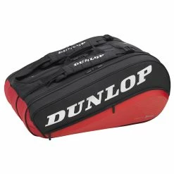 Buy 🎉 Budget ⭐ Dunlop CX Performance Thermo 8 Racket Bag Black Red 👏 👍