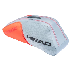 Top 10 🌟 Best reviews of ✨ Head Radical 6R Combi Racket Bag Light Grey Orange 🌟 🎉