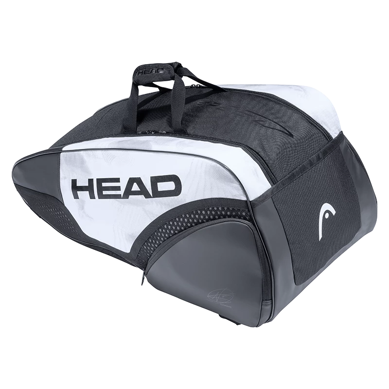 Buy π Best Sale βοΈ Head Djokovic 9R Supercombi Racket Bag White Black π π