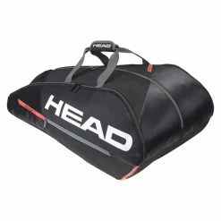 Outlet 👏 Best Pirce 🧨 Head Tour Team 12R Monstercombi Racket Bag Black Orange 😉 🥰