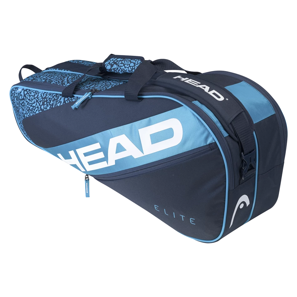 Cheapest π Deals π Head Elite 6R Combi Racket Bag Blue Navy π€© π