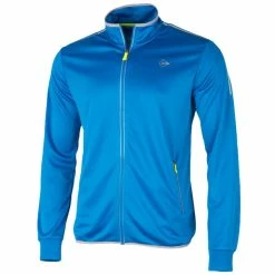Budget 👍 Best deal 😍 Dunlop Men's Club Knitted Jacket Royal Blue ✔️ 🔥