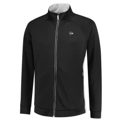 Promo 🌟 Best Sale 🌟 Dunlop Men's Club Knitted Jacket 2022 Black White 👍 😍