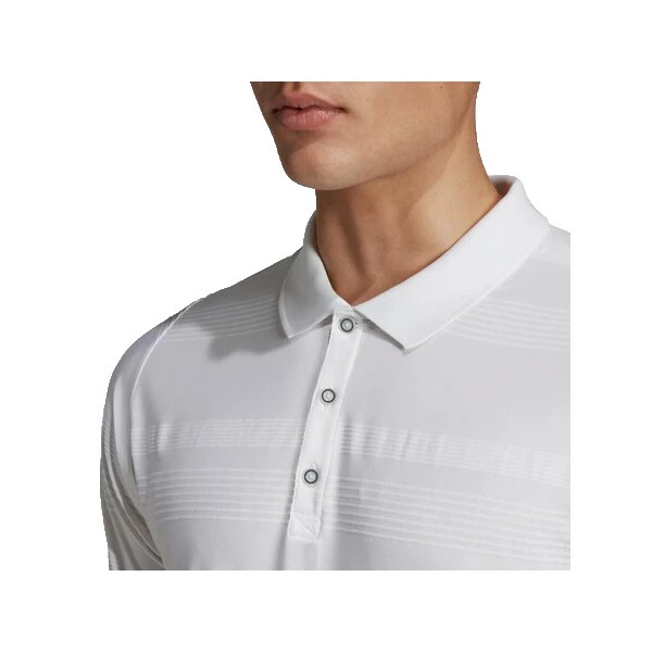 Best Sale π― Buy β Adidas Men's Match Code Polo White π π - Image 3