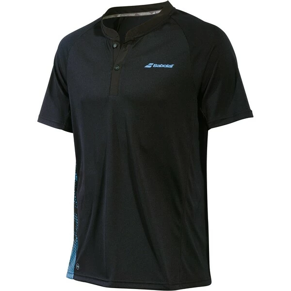 Best Sale π Best reviews of π Babolat Men's Performance Polo Black Parisian Blue βοΈ π - Image 2