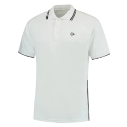 Brand new 💯 Best Sale 🎁 Dunlop Men's Club Polo 2022 White Black 😉 ⌛