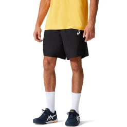 Cheapest 👍 Hot Sale 🔔 Asics Men's Court 9" Short Performance Black 👏 🤩