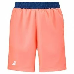 Budget 😀 Best Sale ✨ Babolat Men's Play Shorts Fluo Strike Estate Blue 🔔 ❤️