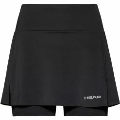 Deals 🎁 Outlet 🎁 Head Women's Club Basic Skort Long Black 😉 🥰