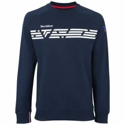 Buy 🧨 Top 10 🌟 Tecnifibre Men's Sweatshirt Marine Blue 🥰 🥰