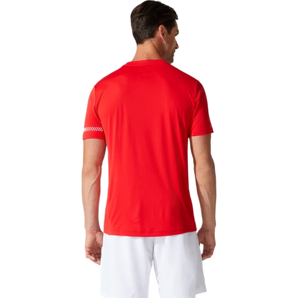 Brand new π€© Best Sale π Asics Men's Court SS Tee Classic Red π π - Image 2