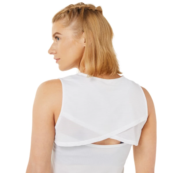 Promo π₯° Cheap βοΈ Asics Women's Match Actibreeze Tank Brilliant White β π - Image 5
