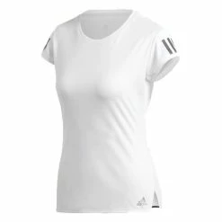 Best Pirce ❤️ Wholesale 👍 Adidas Women's Club 3 Stripe Tee White 💯 🤩