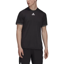 Top 10 🎉 Cheap 🌟 Adidas Men's Freelift Primeblue Tee Black 👏 🧨