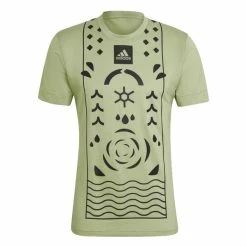 Buy ❤️ Deals ✔️ Adidas Men's Paris Freelift Tee Green 🔔 🥰