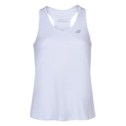 Brand new 😍 Budget 🛒 Babolat Women's Play Tank Top White 👍 🥰