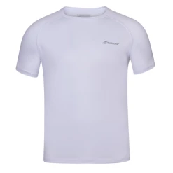 Hot Sale 🧨 Top 10 👏 Babolat Mens Play Crew Neck Tee White 😍 🌟