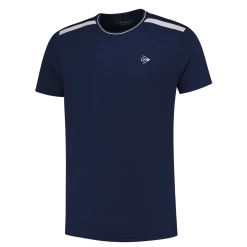 Brand new ✨ Best reviews of 🔥 Dunlop Men's Club Crew Tee 2022 Navy White 😉 ✔️