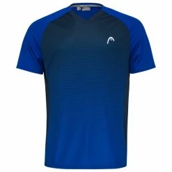 Budget 🔔 Buy 😉 Head Men's Topspin T-Shirt Royal Blue ✔️ 🎁