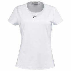 Wholesale 👏 Outlet ⭐ Head Women's Tie-Break T-Shirt White 🎁 🌟