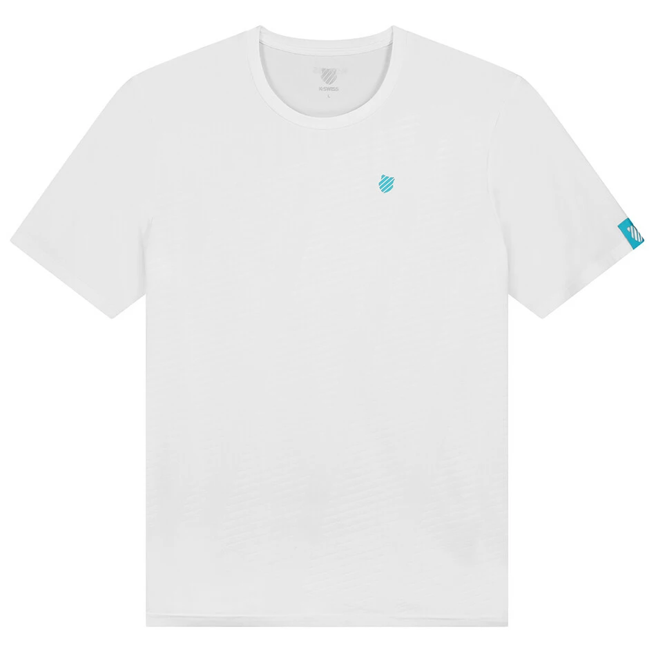 Top 10 π Top 10 π― K-Swiss Men's Hypercourt Shield Crew Tee White π― π
