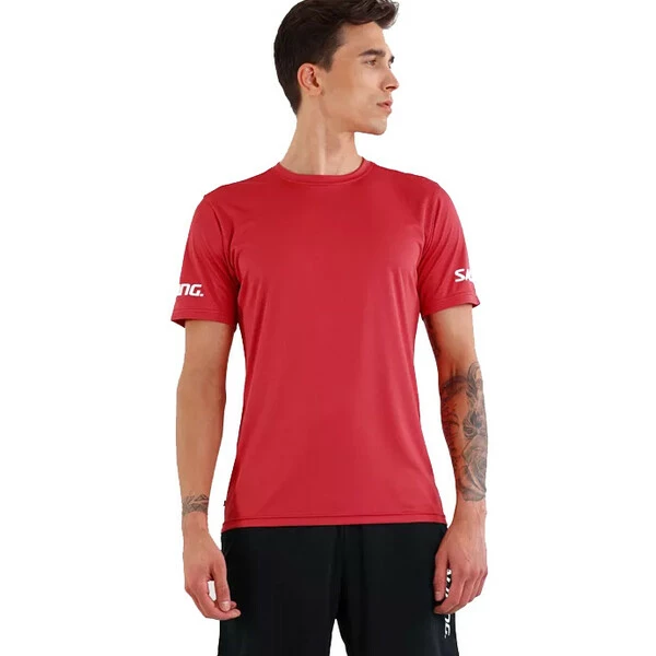 Buy π€© Deals π Salming Men's Core 22 Training Tee Team Red π₯° β - Image 3