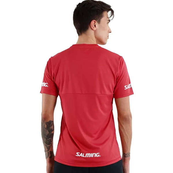 Buy π€© Deals π Salming Men's Core 22 Training Tee Team Red π₯° β - Image 4