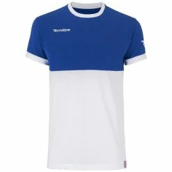Best Pirce ✔️ Best Pirce 🎁 Tecnifibre Men's F1 Stretch T-Shirt Royal Blue ⌛ 😀