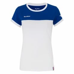 Best Sale ⭐ Cheapest ⌛ Tecnifibre Ladies F1 Stretch T-Shirt Royal Blue 😀 🧨