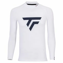 Best Pirce ⌛ Flash Sale 🎉 Tecnifibre Men's Tech Tee Longsleeve 2021 White 💯 🌟