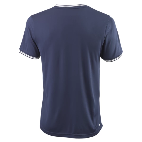Outlet π Deals π Wilson Men's Team II High V-Neck Tee Navy π π - Image 2