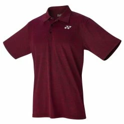 Cheap 😀 Budget 😍 Yonex YP1003 Men's Performance Polo 👚 👕 Shirt Red ❤️ 🎁