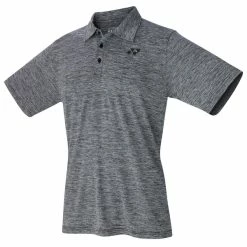 Best Sale 😉 Buy 🎉 Yonex YP1003 Men's Performance Polo 👕 👕 Shirt Grey 😉 👍