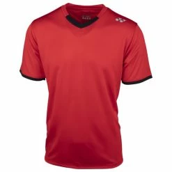 Coupon ๐ Best Pirce ๐ Yonex Men's YTM4 Crew T-Shirt Red โจ ๐