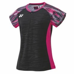 Buy ⭐ Promo ⭐ Yonex Women's 20636 Performance T-Shirt Black 🌟 🥰