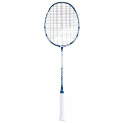 Coupon 🤩 Outlet 🛒 Babolat Prime Power Badminton Racket Blue Grey White 🤩 🧨
