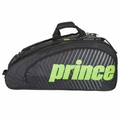 Discount ❤️ Best deal 🎉 Prince Tour Challenger 9 Racket Bag Black Green 🥰 ⭐