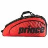Budget 🌟 Hot Sale 😉 Prince Tour Future 6 Racket Bag Red Black 👍 👍