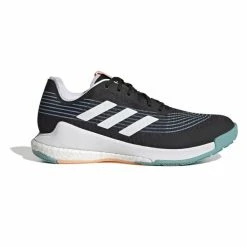 Promo ⭐ Outlet ✔️ Adidas Men's CrazyFlight Indoor 👞 👞 Shoes Core Black Cloud White 😀 👏