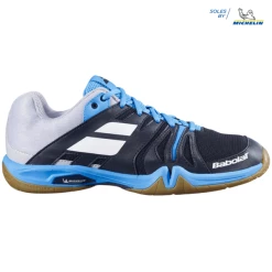 Buy ✔️ Deals 😉 Babolat Shadow Team Men's Indoor 👞 👞 Shoes Black Blue 🔥 ❤️