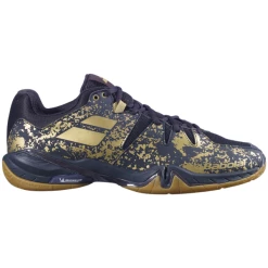 Coupon ⌛ Outlet 😍 Babolat Shadow Spirit LTD Men's Indoor 👞 👞 Shoes Black Gold 👍 🧨