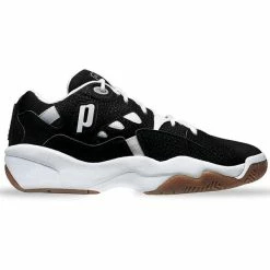 Cheapest 🎁 Hot Sale 😍 Prince NFS II Men's Indoor 👞 👞 Shoes - Black/White 👏 💯