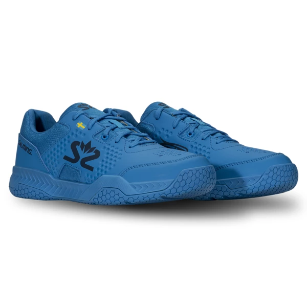 Top 10 π Outlet β Salming Men's Hawk Court Indoor Court π π Shoe Brilliant Blue π π€© - Image 5
