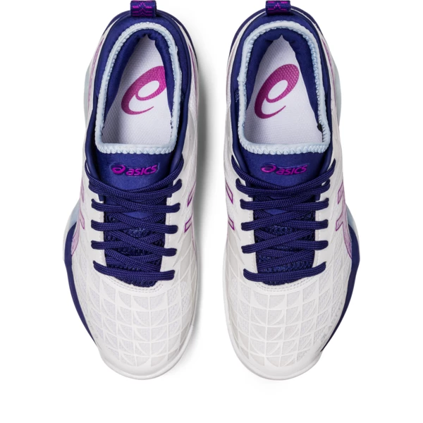 Discount π₯ Top 10 π₯° Asics Women's Blast FF 3 Indoor Court π π Shoes White Orchid π β - Image 3