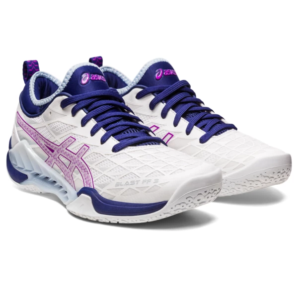 Discount π₯ Top 10 π₯° Asics Women's Blast FF 3 Indoor Court π π Shoes White Orchid π β - Image 4