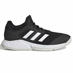 Buy ✨ Best Sale 😉 Adidas Court Team Bounce Women's Indoor 👟 👟 Shoes Black 👍 👏
