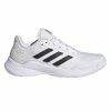 Buy 🌟 Best Pirce 🛒 Adidas Women's Novaflight Indoor Court 👟 👟 Shoes White Silver Metallic 🤩 ❤️